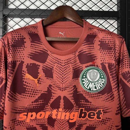 Palmeiras Goalkeeper Jersey Red 2025–2026 - Image 2