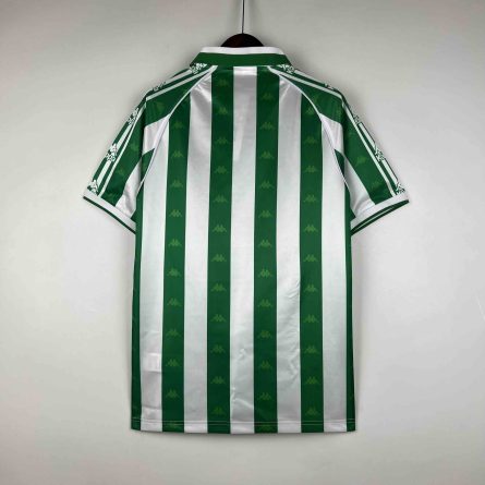 Real Betis Home 1995 1996 OCAROIL Sponsor - Image 5
