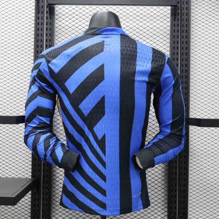 Long Sleeve Player Version Inter Milan Home Jersey 2024/2025 - Image 2