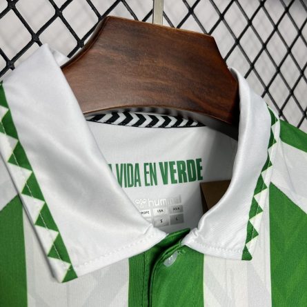 Kids Real Betis Home Jersey 2024/2025 - Image 6