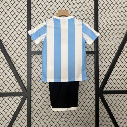 Kids Retro Jersey Argentina Home 1986 - Image 4