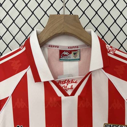 Kids Retro Jersey Athletic Bilbao Home Jersey 1995-1996 - Image 5