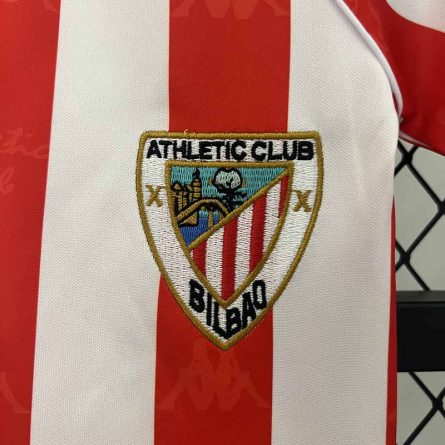 Kids Retro Jersey Athletic Bilbao Home Jersey 1995-1996 - Image 4