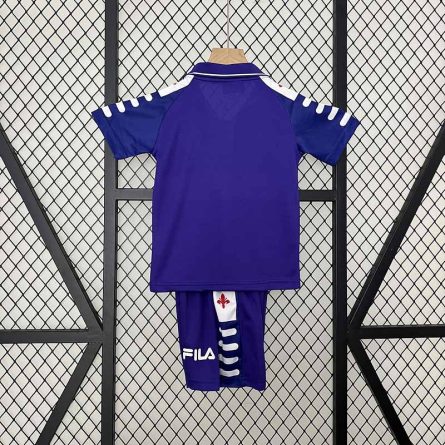 Kids Retro Jersey Fiorentina Home 1998-1999 - Image 3