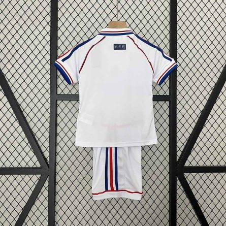 Kids Retro Jersey France Away 1998 - Image 6
