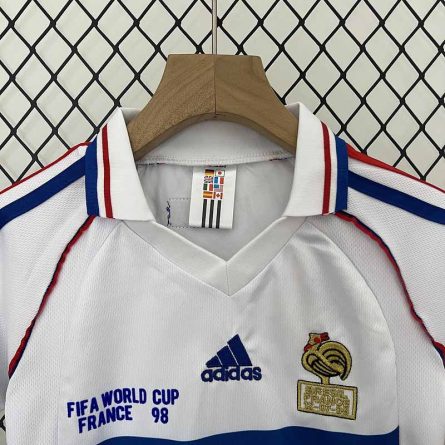 Kids Retro Jersey France Away 1998 - Image 5