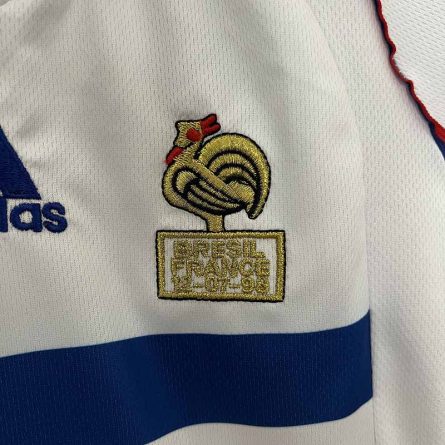 Kids Retro Jersey France Away 1998 - Image 3