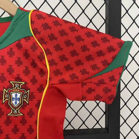 Kids Retro Jersey Portugal Home 2004 - Image 5
