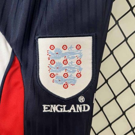 Kids Retro Jersey England Home 1998 - Image 5