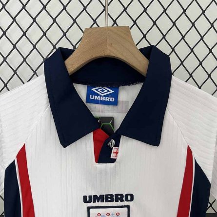 Kids Retro Jersey England Home 1998 - Image 3