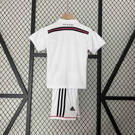 Kids Retro Jersey Real Madrid Home 2014-2015 - Image 4