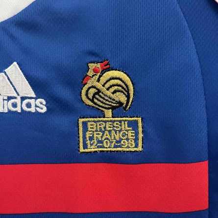 Kids Retro Jersey France Home 1998 - Image 5