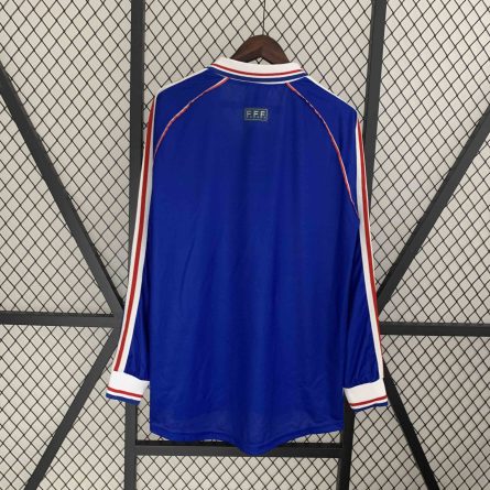 Long Sleeve France Home 1998 World Cup - Image 4