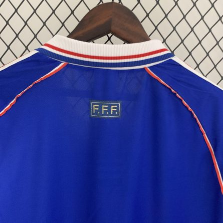 Long Sleeve France Home 1998 World Cup - Image 3