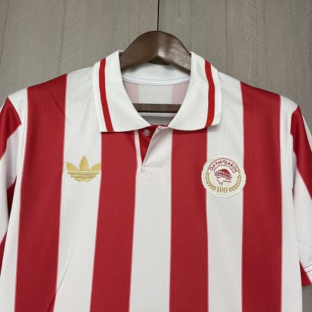 Olympiacos 100th Years Anniversary Jersey 2025 - Image 3
