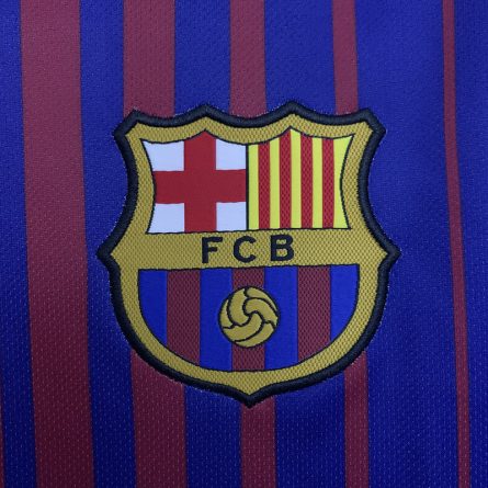 Long Sleeve Barcelona Home Jersey 2017-2018 - Image 3