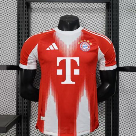 Player Version Bayern Munich Home Jersey 2025–2026 - Image 1