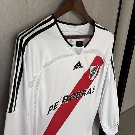 Long Sleeve River Plate Home Jersey 2006-2007 - Image 3