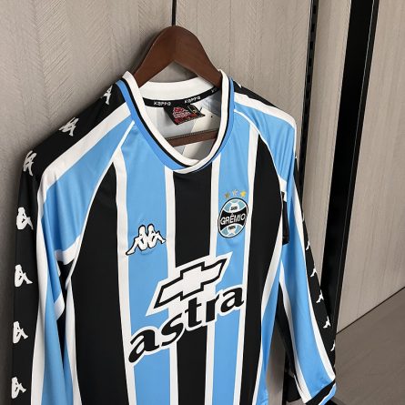Long Sleeve Grêmio Home Jersey 2000 - Image 4