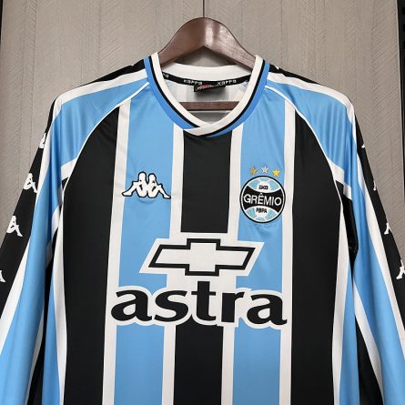 Long Sleeve Grêmio Home Jersey 2000 - Image 6
