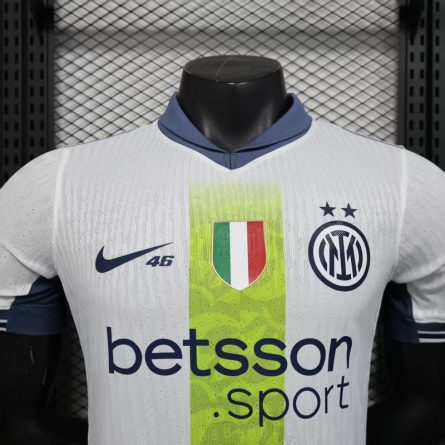 Player Version Inter Milan 2024-2025 Valentino Rossi Special Edition Away Kit - Image 3