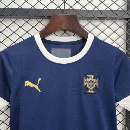 Kids Jersey Portugal Training Jersey Navy - Image 3