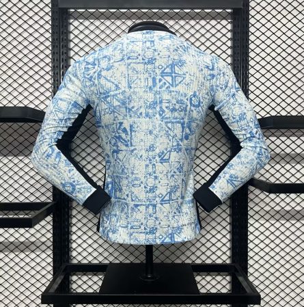 Long Sleeve Player Version Portugal Away Jersey 2024 - Image 3