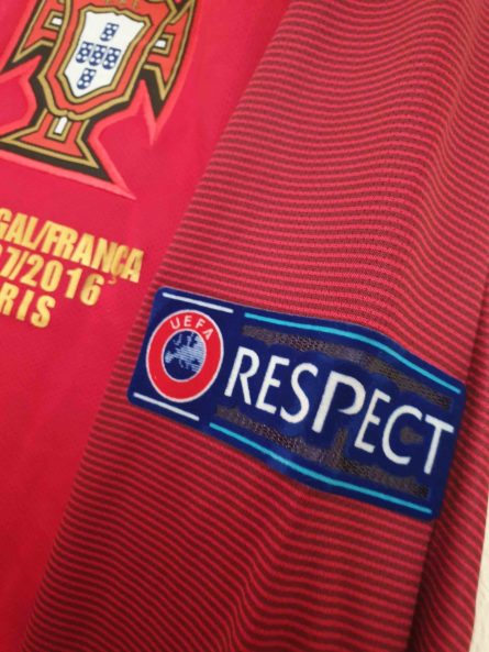 Long Sleeve Portugal Home Euro Final 2016 - Image 4