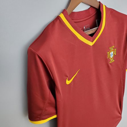 Portugal Home Jersey 2000 - Image 3