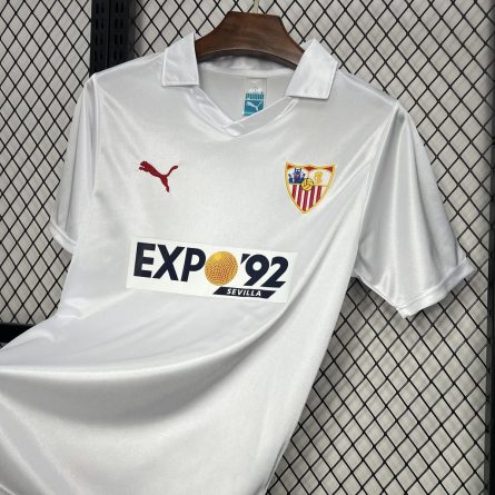 Sevilla Home Jersey 1987 1990 - Image 3