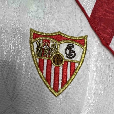 Sevilla Home Jersey 1992 1993 - Image 4