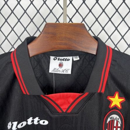 AC Milan Special Edition Jersey Black 1997-1998 - Image 3