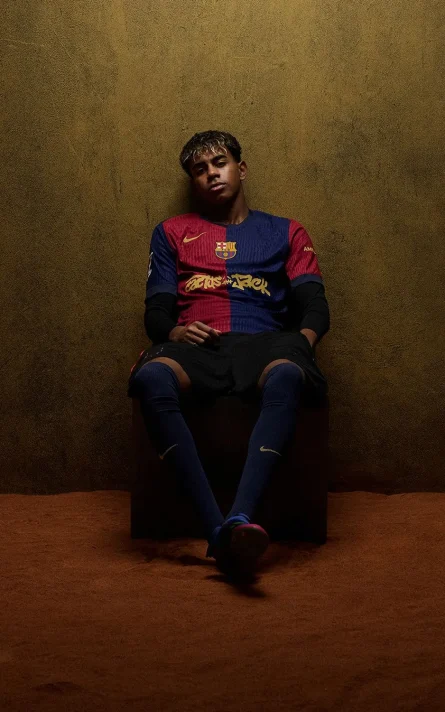 Player Version Long Sleeve Barcelona Home x Travis Scott - Image 5