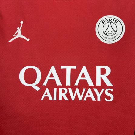 Long Sleeve PSG Goalkeeper Red Jersey - Image 3
