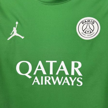Long Sleeve PSG Goalkeeper Green Jersey - Image 2