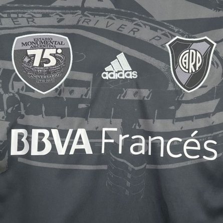 River Plate 2013 2014 70th Years Anniversary Jersey - Image 3