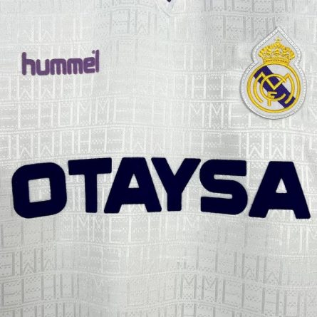 Real Madrid Home Jersey 1990 1992 - Image 3