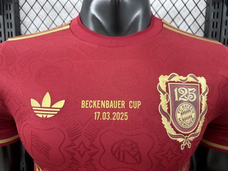 Player Version Bayern München 125th Years Anniversary Jersey – Beckenbauer Cup Edition - Image 2