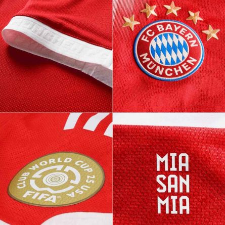 Long Sleeve Bayern Munchen Home Jersey 2025/2026 - Image 4