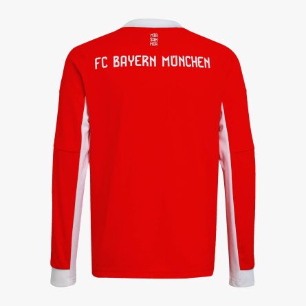 Long Sleeve Bayern Munchen Home Jersey 2025/2026 - Image 2