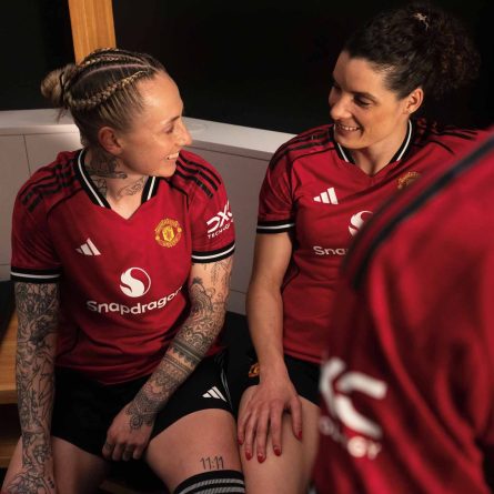 Long Sleeve Manchester United Home Jersey 2025/2026 - Image 4