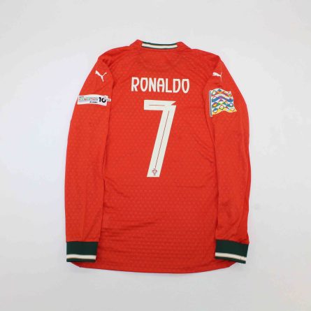 Long Sleeve Portugal Home Jersey – UEFA Nations League Final 2025 Edition - Image 3