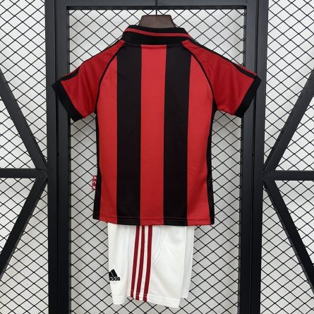 Kids AC Milan Home Jersey 1998–1999 - Image 3