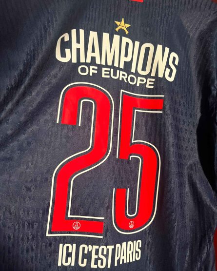 PSG Special Edition Home Shirt 2024–25 – Champions of Europe 2025 - Image 3
