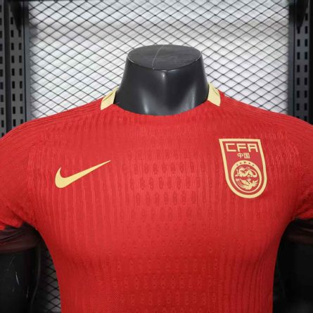 Player Version China Home Jersey 2025/2026 - Image 3