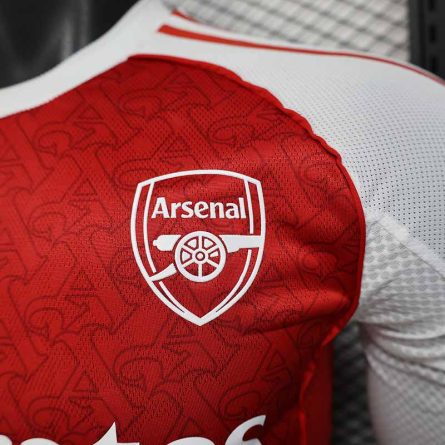 Long Sleeve Player Version Arsenal Home Jersey 2025 2026 - Image 4