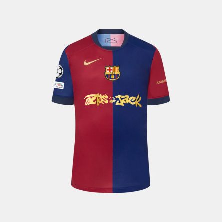Barcelona Home Jersey 2024–2025 x Travis Scott Collab - Image 1