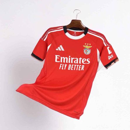 Benfica Home Jersey 2025–2026 (Fan Version)