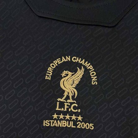 Liverpool Special 25th Years Istanbul Jersey Champions League Final Black - Image 3