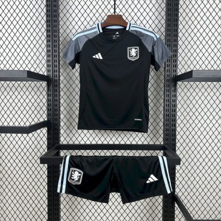 Kids Aston Villa Away Jersey 2025–2026